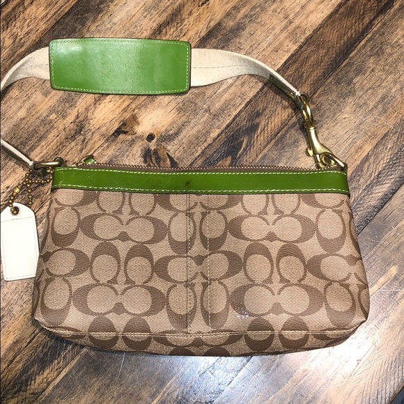 Coach Signature Heritage Stripe Handbag
